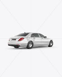 Luxury Car Mockup Back Half Side View In Vehicle Mockups On Yellow Images Object Mockups