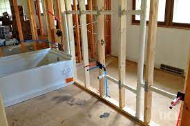 Bathroom plumbing consists of fresh water lines, and drain and sewer elements with toilets, sinks, tubs and showers all draining into the same sewer main, with different feeds. 11 Bathrooms Ideas Diy Plumbing Bathroom Plumbing Bathroom Plumbing Rough In