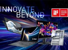 MSI, '2026 iF 디자인 어워드' 4관왕 달성 | IT 인벤