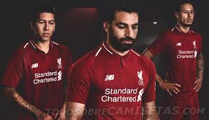 Camiseta de la portero equipación liverpool 2020/2021 negro. Liverpool Fc New Balance Home Kit 2018 19 Todo Sobre Camisetas