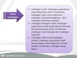 Surat undangan merupakan bagian terpenting dalam terlaksananya suatu kegiatan baik itu diselenggarakan oleh instansi pemerintah. Modul Melakukan Prosedur Administrasi Ppt Download