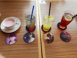 Ufotable has been slowly transforming their old studio building into anime promotion cafes. I Went To The Ufotable Cafe And Got Drinks Themed Around Some Of The Characters Fatestaynight