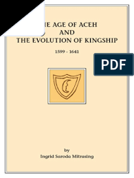 Masalah psikologi baru era moden. The Age Of Aceh And Evolution Of Kingship Religion And Belief