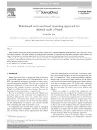 Start studying language terms knowledge bank. Pdf Rule Based And Case Based Reasoning Approach For Internal Audit Of Bank