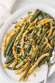 Lemon Garlic Butter Green Beans Skillet Recette Accompagnement Recette Accompagnements