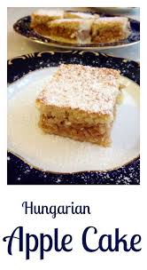 Hungarian Apple Cake Almas Pite Recipe Hungarian Recipes Recipes Hungarian Desserts