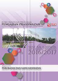 Buku panduan pascasarjana universitas lampung. Buku Panduan Program Sesi Akademik 2016 2017 Bahagian Kemasukan Bahagian Urus Tadbir Akademik