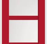 THERMATRU Full Lite 2'8" Or 3'0" X 6'8" Or 8'0" Smooth Star Fiberglass  Exterior Prehung Door Flush Glazed SDL Wide Profile S5700 Or S85700