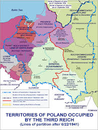 occupation of poland 1941 changes in administration of