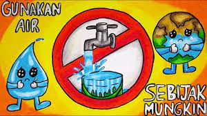 Gambar dengan tema hemat energi : Cara Menggambar Dan Mewarnai Poster Tema Hemat Dan Bijak Memakai Air Youtube
