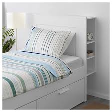 Brimnes Tete De Lit Avec Rangement Blanc Ikea