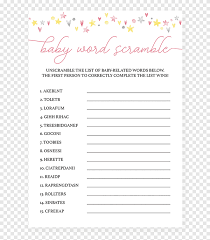 Papier Spiel Orientalische Handelsgesellschaft Baby Dusche Wort Scramble Scrabble Scramble Babydusche Bilden Png Pngegg Baby bingo is always a perennial favorite among baby shower games: pngegg