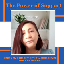 Today, Lea Elder, AARBF board past-president and burn survivor, shares how  she is honoring the legacy of Alisa Ann Ruch and is encouraging her fellow  burn survivors to do the same. Happy