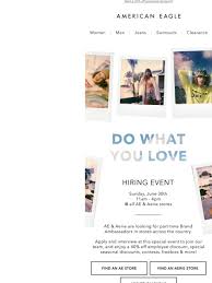 The management was pretty terrible though. What Is A Brand Ambassador Job At American Eagle