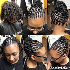 Braid extensions allow direct access to the scalp, which makes it easier to cleanse the scalp, apply hair growth oil or hair growth pomade, and strengthen the hair without having to handle the hair. It S Just A Protective Style She S Not Locking Her Hair But Wanted The Lock Look This Really R Natural Hair Braids Hair Twist Styles Locs Hairstyles