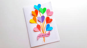 Most of the supplies can be found at home and hobby lobby. Diy Mother S Day Card Easy Mother S Day Card Making Handmade Card For Mom Beautiful Card Youtube