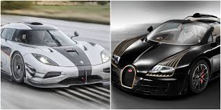 Bugatti veyron supersport wre vs ferrari f430 vs lamborghini diablo sv. Bugatti Vs Koenigsegg 5 Craziest Cars From Each Brand