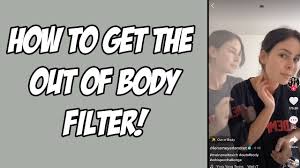 How To Get The Out Of Body Tiktok Filter Fast 2ofme Tiktok Filter Youtube