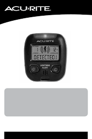 Intelligent and portable lightning detector. Https Www Manualshelf Com Manual Acurite 02020 Lightning Detector Manual English Html