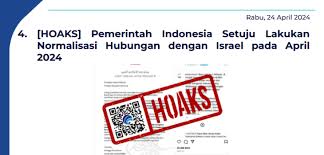 Isu Hoaks & Disinformasi 24 April 2024 – PPID Diskominfo Jateng