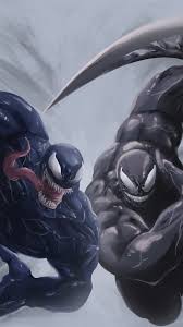 This wallpaper portrays venom in all his viciousness with his trademark sharp fangs download this wallpaper in full quality. 6073785 1080x1920 Venom Hd Superheroes Artstation Digital Art Artwork For Iphone 6 7 8 Wallpaper