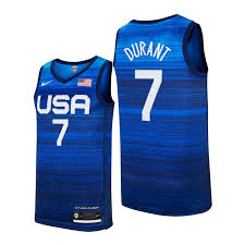 It won its last two exhibition games, beating argentina (ranked fourth internationally) by 28 points and spain. Usa Basketball Kevin Durant Blue Tokyo Olympics 2021 Jersey 7