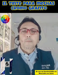 Tinte para mechas cromo grafitos