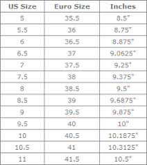 Chanel Shoes Size Chart Mount Mercy University