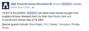 Filter the waiting room based on the selected appointment view. Why Can T Anyone Get Tickets To Big Concerts 303 Magazine