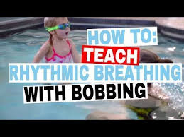 rhythmic breathing while bouncing up and down in the water is also known as bobbing to teach it to a chi teach kids to swim swim lessons swimming lesson plans