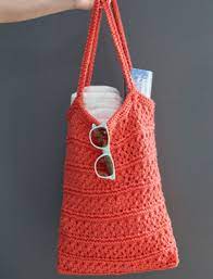 The breezy knit market bag is the perfect roomy knit. Knitted Bags Allfreeknitting Com