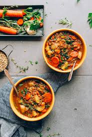 1 pot vegan lentil soup minimalist