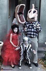 The horror movie halloween costumes that will terrify your friends. Beetlejuice Family Halloween Costume