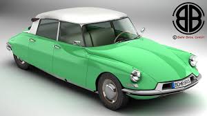 Citroen Ds 19 3d Model Accurate Very High Definition Citroen Ds 19 Model With Highly Detailed Interior Fully Textured Headli Citroen Ds Citroen Ds 19 Citroen