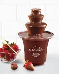 Robot Check Mini Chocolate Fountain Fondue Fountain Chocolate Fountains