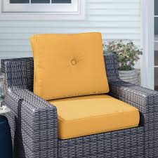 The cushion is fully lined and made with a chrome eyelet heading. Patio Chair Cushions With Velcro Fasteners Www Macj Com Br