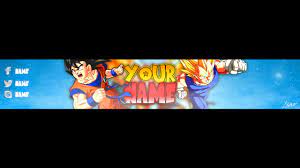 Dragon ball z youtube banner. Make Youtube Banner Dragon Ball Z Style By Liad Rahum Fiverr