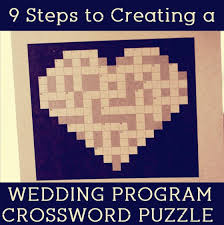 If you'd like to use images as clues or images and text, click on an image category below Wedding Crossword Puzzle And A 9 Step Tutorial Naomi Bjerk Wedding Crossword Puzzle Diy Wedding Programs Wedding Programs
