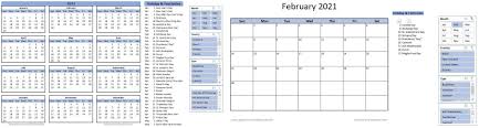 2021 free marketing calendar templates. Free 2021 Calendar Template In Excel Gpetrium