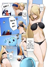 Rule34 - If it exists, there is porn of it  cynthia (pokemon), garchomp,  pokemon (creature)  5212244