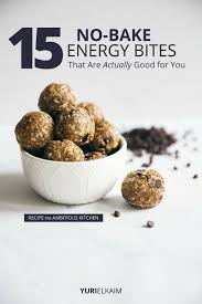 15 No Bake Energy Bites That Are Actually Good For You Yuri Elkaim