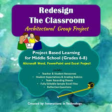 Classroom Re Design Group Project Using Ms Word Powerpoint Excel Classroom Student Resources Technology Lessons