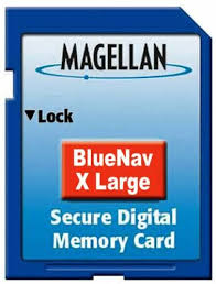 Magellan 980636 01 Bluenav Chart Extra Large Sd Card