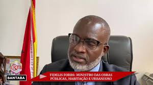 O MINISTRO DAS OBRAS PÚBLICAS EM DECLARAÇÕES À RADIOBANTABA GARANTE QUE JÁ  ESTÃO A DECORRER AS OBRAS PARA A RECUPERAÇÃO DAS VIAS
