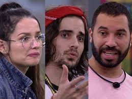 Fiuk, gil do vigor e viih tube estão no paredão, que será definido no domingo foto: Juliette E Gil Procuram Fiuk Para Desabafar Sobre Amizade Popline
