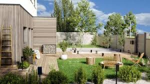 Clôture de jardin en bois clairdecorationexterieurdesignmoderne. Amenagement Exterieur Cloture Detail Du Projet De A A Z