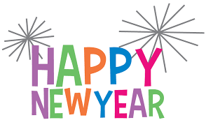 Happy New Year Clipart Colourful transparent PNG - StickPNG
