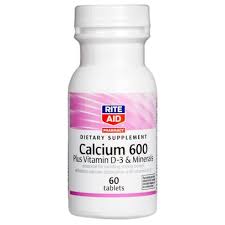 Physiology of calcium, phosphate, magnesium and vitamin d. Rite Aid Calcium 600 Mg And Minerals With Vitamin D Tablets 60 Tablets Rite Aid