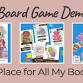 Board Game Demo - A Place for All My Books event image