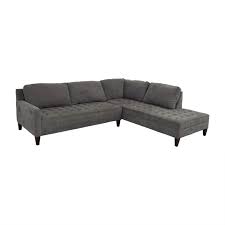 Maybe you would like to learn more about one of these? 65 Off Z Gallerie Z Gallerie Vapor Grey Tufted L Shaped Sectional Sofas